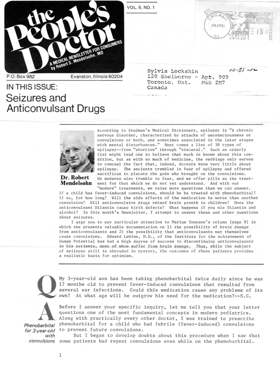 Seizures and Anticonvulsant Drugs