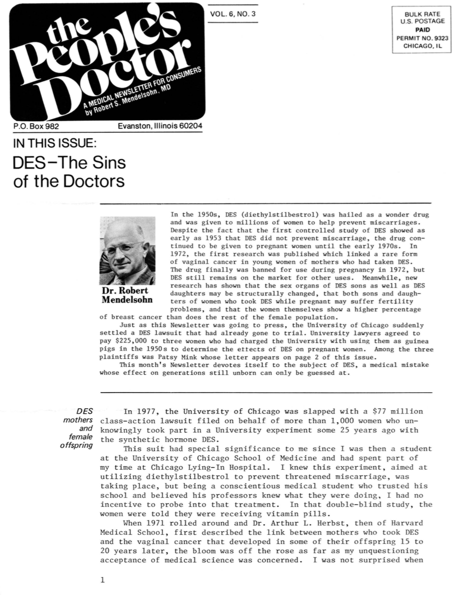 DES-The Sins of the Doctors